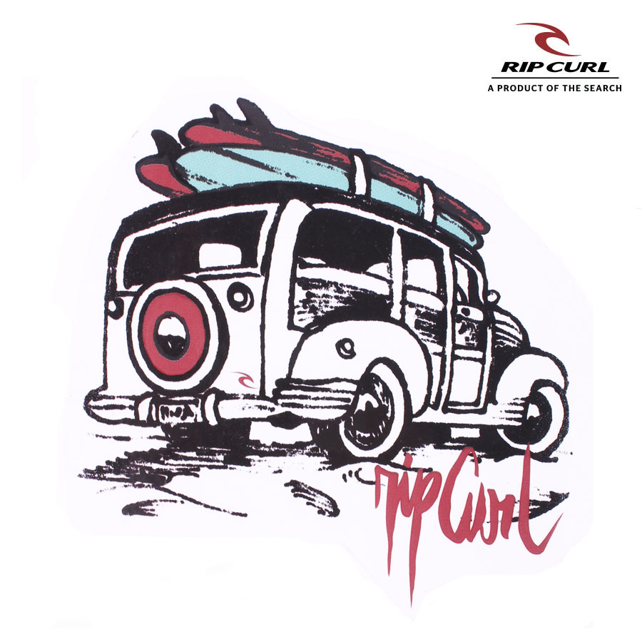 Cristbal Coln Sticker Rip Curl Mid x4