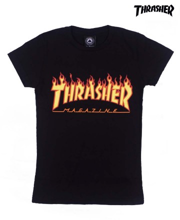 Remera 
Thrasher Flame