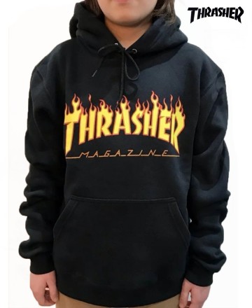 Buzo 
Thrasher Hood Print