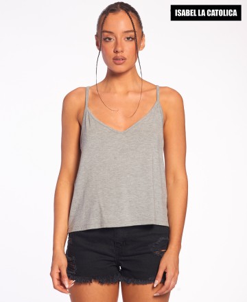 Musculosa
Isabel La Catlica Viscosa Basic