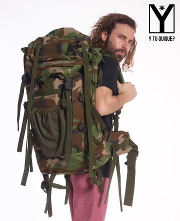 Mochila 
Y T Quique? Camping Camo