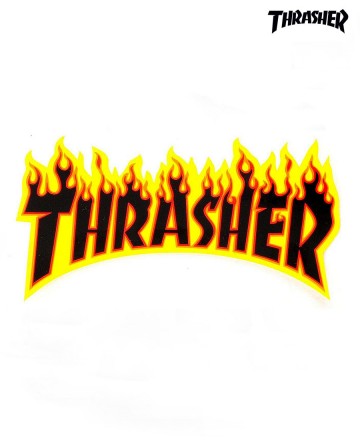 Sticker
Thrasher Flama Negro