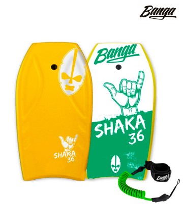 Tabla Bodyboard 
Banga SHAKA 36 GREEN