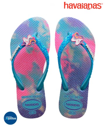 Ojotas
Havaianas Slim Glitter