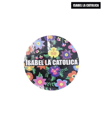 Sticker 
Isabel La Catlica Flores Black