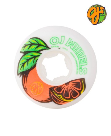 Ruedas
OJ Concentrate White Orange Hardline 54mm