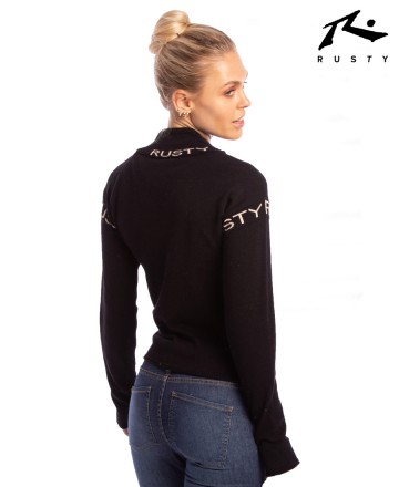 Polera
Rusty Sunday Mock Neck Top