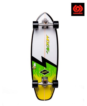 Surfskate
Woodoo Uva Surfboards Green