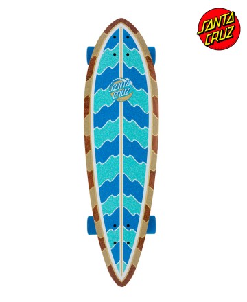 Longboard
Santa Cruz Stipple Wave Dot Pintail Cruiser