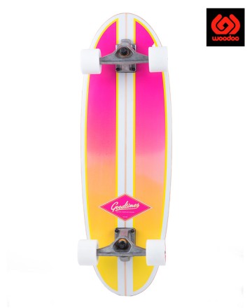 Surfskate
Woodoo Retro Round Pink