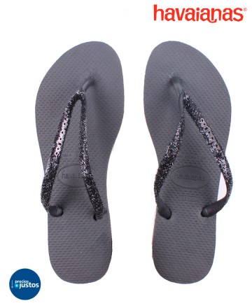 Ojotas
Havaianas Slim Glitter