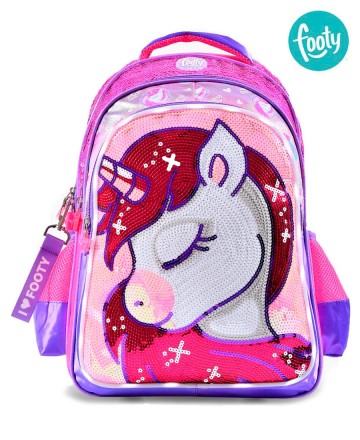 Mochila
Footy Shiny Unicorn Lentejuelas Rosa