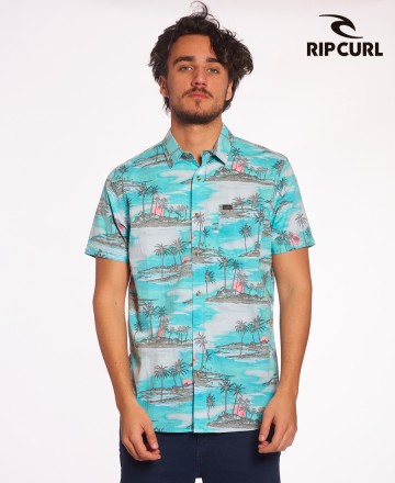 Rip Curl Horizon - Malva - Camiseta Hombre