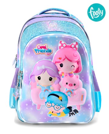 Mochila
Footy Cool Friends Multi Termoformada 3D Lila