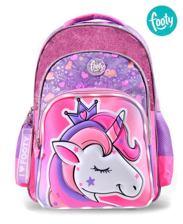 Mochila
Footy Luz Queen Unicornio Lila