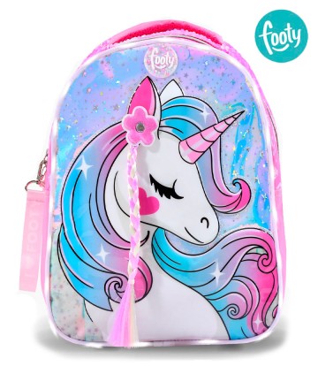 Mochila
Footy Summer Unicornio Trenza Fucsia