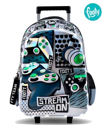 Mochila
Footy Gamer Stream Verde