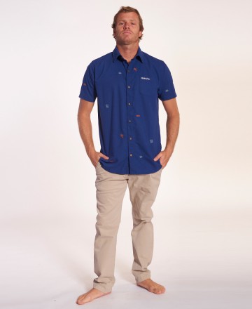 Camisa
Rip Curl Motif Linen