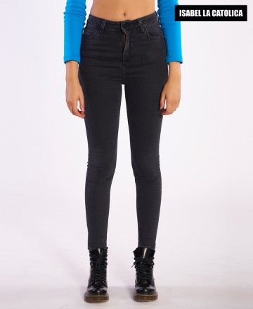 Jean
Isabel La Catlica Skinny Crop Black