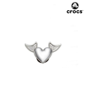 Jibbitz Pin
Crocs Silver Metal Heart And Wingss