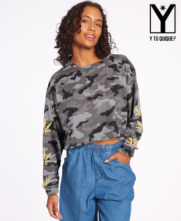 Remera 
Y T Quique? Crop Plain