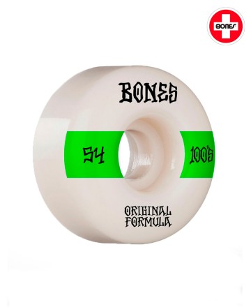 Ruedas 
BONES White Formula V4