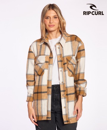 Camisa 
Rip Curl Over Plaid