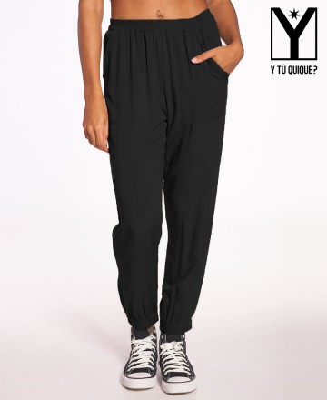 Pantalon
Y Tu Quique? Crop Black