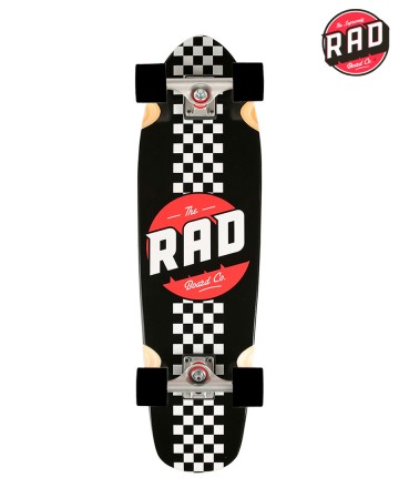 Longboard
Rad Cali Cruiser Checker Stripe