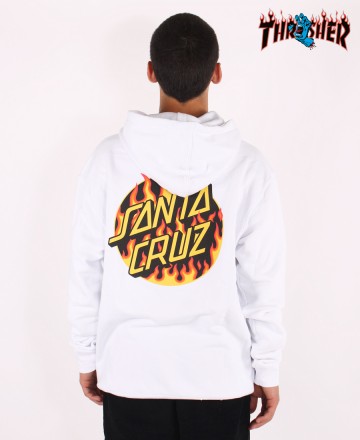 Buzo
Santa Cruz X Thrasher Flame Dot