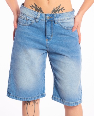 Bermuda 
Isabel La Catolica Low Straight Blue Bermuda 
Isabel La Catolica Low Straight Blue