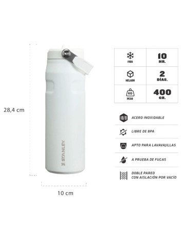 Botella
Stanley Iceflow Aerolight Flip straw 2 0 710 Ml