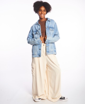 Pantalón Palazzo
Y Tú Quique? Cargo Lino Pantalón Palazzo
Y Tú Quique? Cargo Lino