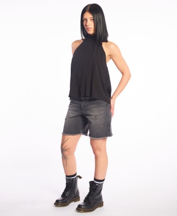 Short
Isabel La Católica Mom Black Short
Isabel La Católica Mom Black