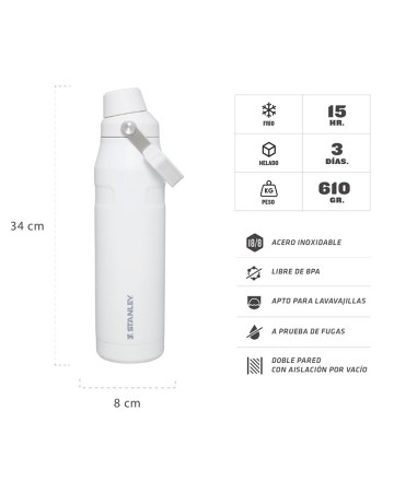 Botella 
Stanley Iceflow Aerolight 1 1 L