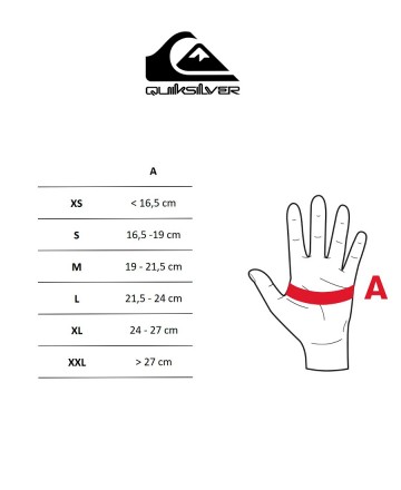 Guantes
Quiksilver Mission