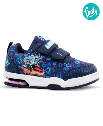 Zapatillas 
Footy Plus Dino Transformer Con Luz