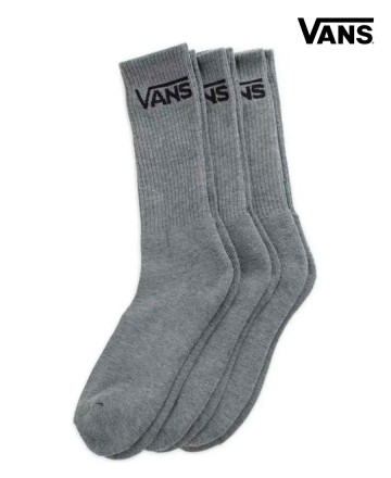 Medias
Vans Classic Crew Grey x3
