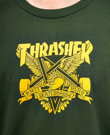 Remera 
Thrasher Anti-Hero Eaglegram