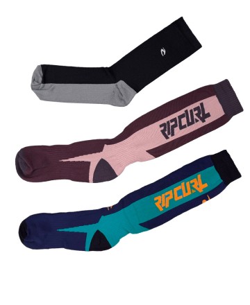 Medias 
Rip Curl Long MTW x3