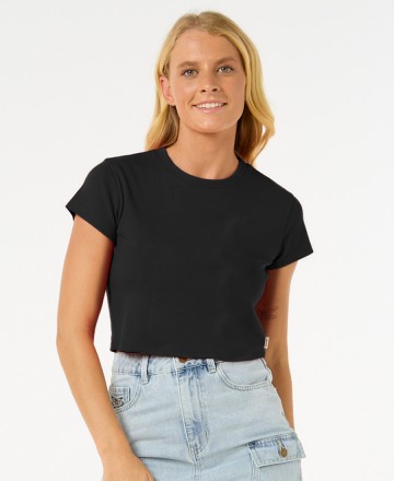 Remera 
Rip Curl Baby Plain Rib