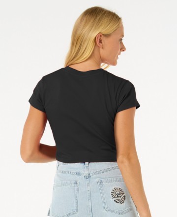 Remera 
Rip Curl Baby Plain Rib