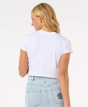 Remera 
Rip Curl Baby Plain Rib