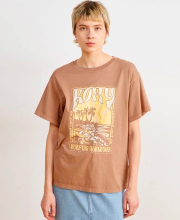 Remera 
Roxy Sunny Oversize Enzyme Wash