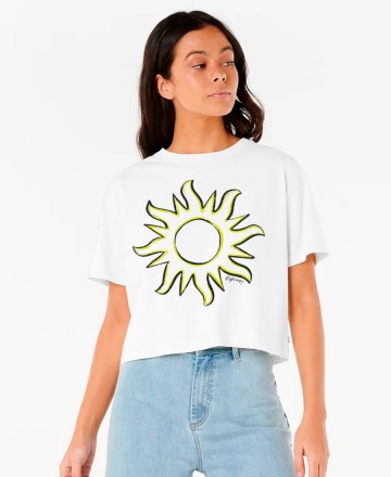 Remera 
Rip Curl Crop Sol