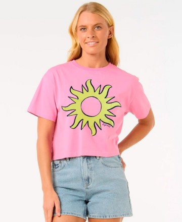 Remera 
Rip Curl Crop Sol