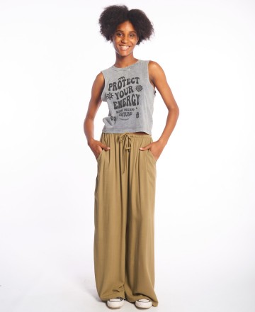 Pantaln 
Y Tu Quique? Wide Plain