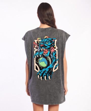 Vestido 
Santa Cruz Asta Space Cat Dress Girl