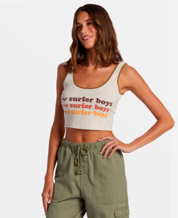 Remera 
Roxy I Heart Surfer Boys Dive In