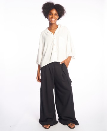 Pantalón 
Y Tu Quique? Low Cargo Lino Pantalón 
Y Tu Quique? Low Cargo Lino